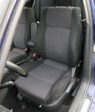 1x Golf 4 1J Bora Sitz vorne links Fahrersitz 4/5Türer Variant schwarz