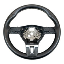 Multifunktionslenkrad Lenkrad Leder VW Golf 6 Passat B7 schwarz 3C8419091BE