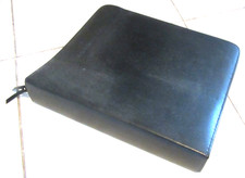 Porsche Werkzeug Case Leder Schwarz Werkzeugtasche Ledertasche gepr.  Logo Neu