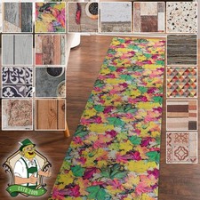 Küchenläufer Wood Industrie - viele Motive Läufer Teppich Bodenmatte von ANRO