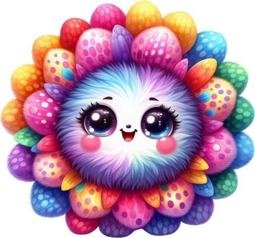 Regenbogen cartoon blume - regenbogen,