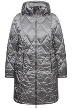 Ulla Popken Damen große Größen HYPRAR Steppjacke Kapuze 2 Wege Zipper