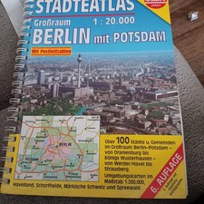 Städteatlas Berlin mit Potsdam 1: 20.000 von 1996