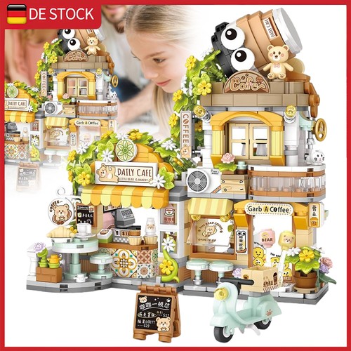 City coffee shop bausteine - city,