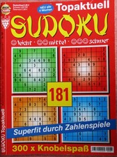 Heft Sudoku Topaktuell Nr