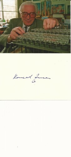 Konrad zuse originalautogramm - konrad,