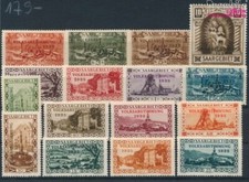 Briefmarken Saarland 1934 Mi