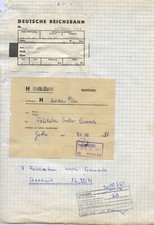 Fahrkarten Deutsche Reichsbahn - DDR 1987 Gotha - Eisenach