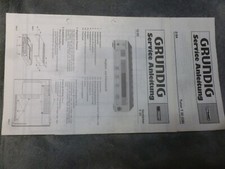 Grundig V30  T30  Servicemanual