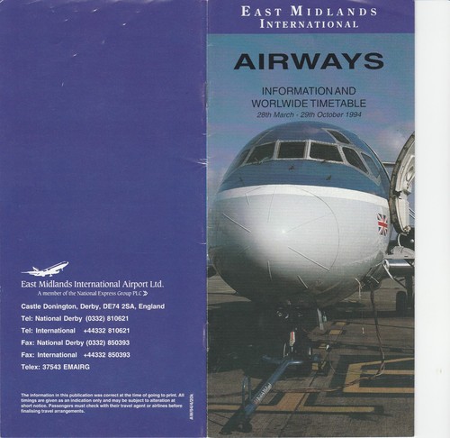 Flugplan east midlands airport - flugplan,