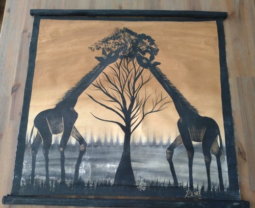 Afrikanische kunst öl auf - afrikanische,