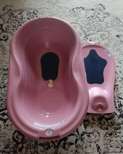 Rotho Baby Badewanne & Neugeborenen-Einsatz & Gestell