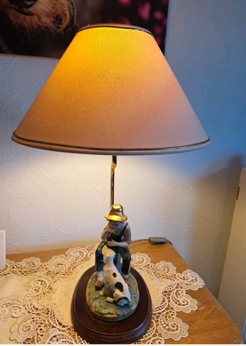 Tischlampe mit porzellan - mit,