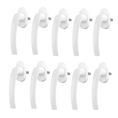 10x fenstergriff aluminium - fenstergriff,