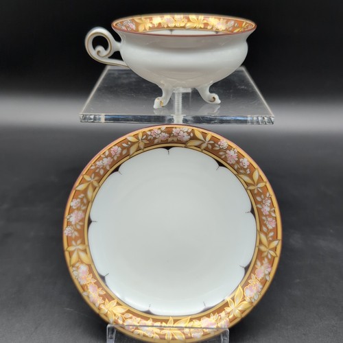 Mokkatasse antik gold alt