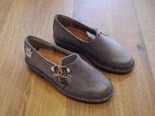 Trachtenschuhe, Haferlschuhe mit Edelweiß Gr. 33 italienische Schuhe Kinder