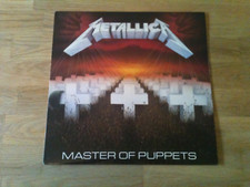 Metallica - Master Of Puppets - UK Black Vinyl 1986 - 1 Press / NEUWERTIG !!!