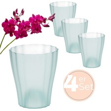 4er Set Orchideentopf