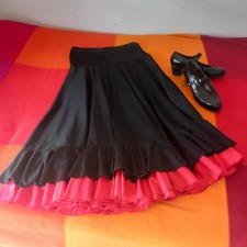 Flamenco Rock mit Body  und Schuhen. Rock  und Body Größe 40, Schuhe Größe 39