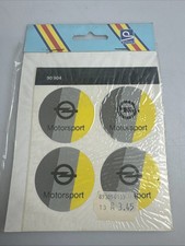 Opel motorsport aufkleber - motorsport,