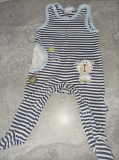 Baby Strampler von Bornino Gr. 62 / 68  mit Hund 🐶 Und Eule 🦉