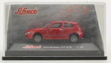 Alfa Romeo 147 GTA rot Schuco in PC-Vitrine 1:87 H0 OVP [BL1-E7]