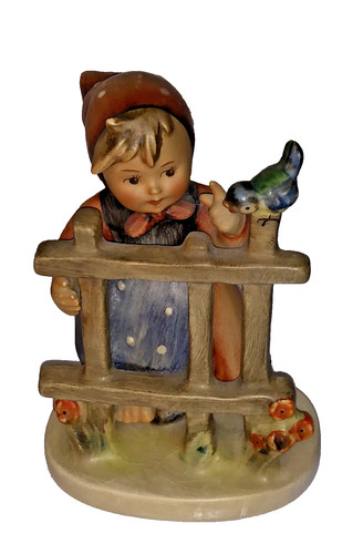 Used vintage hand - vintage, painted