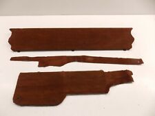 3 Stück Teppich Velours henna Laderaum Boden Mercedes W123 Kombi S123 