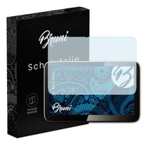 Bruni 2x Folie für WeTab WeTab Schutzfolie Displayschutzfolie