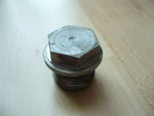 Füllschraube Tankverschluß DDR 1,5t Takraf Lunzenau VEB Scherenhebebühne Öltank