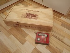 Wein Holz Kiste + Korkenzieher