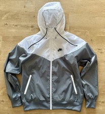 Nike Windbreaker weiß/grau in