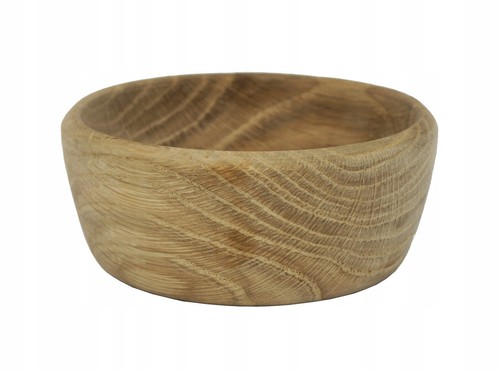 Holzschale massiv eiche - holzschale,