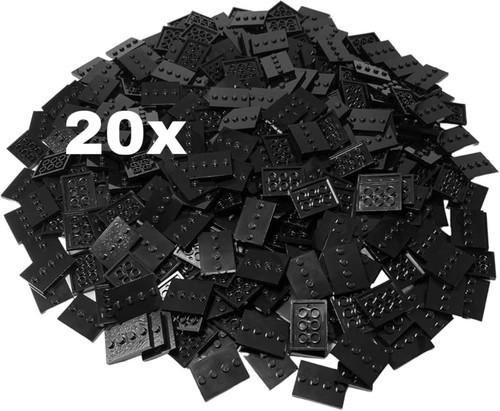 20x minifiguren platten - 20x,