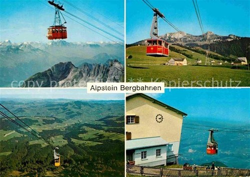 Seilbahn alpstein bergbahnen - seilbahn,