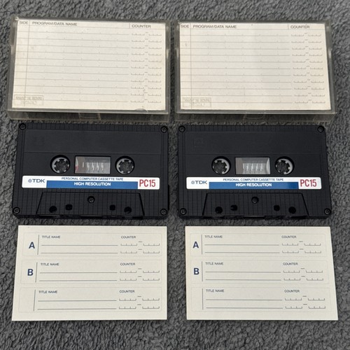 Tdk pc15 cassette tapes - pc15,