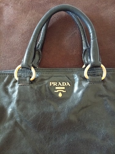 Prada tasche shopper - tasche, schwarz