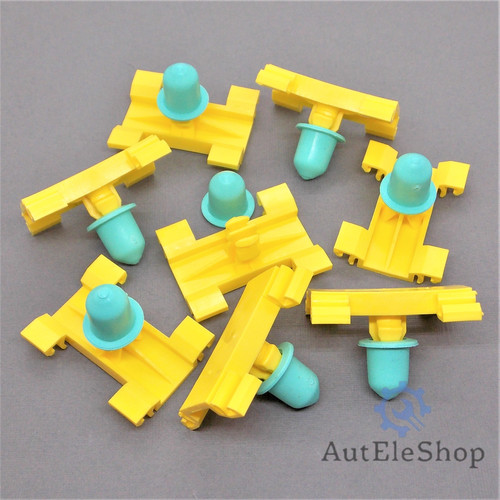 10x zierleiste klammer clip - zierleiste,