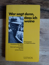 Renschler, Wer sagt denn dass ich weine, Kinder in Afrika Asien..., rar