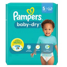 4x 26 Stück = 104x Pampers