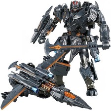 Transformator Megatron Figur Flugzeug Transformation Spielzeug Kinder-Geschenk.