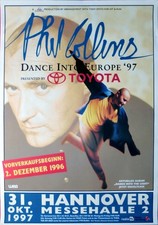 COLLINS, PHIL - GENESIS - 1997 - In Concert - Dance Tour - Poster - Hannover B