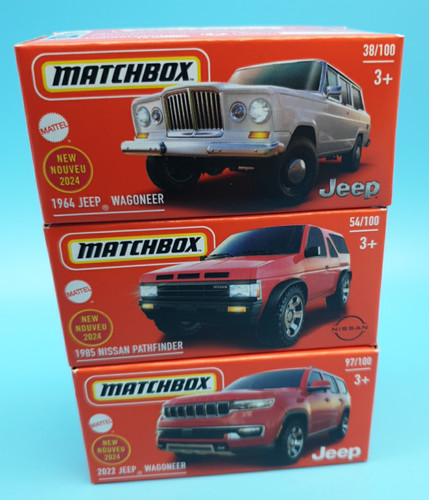 Matchbox jeep wagoneer nissan - wagoneer,