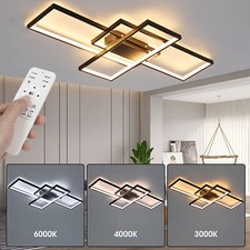 65W LED Deckenleuchte Design Wohnzimmer modern Deckenlampe Dimmbar Fernbedienung