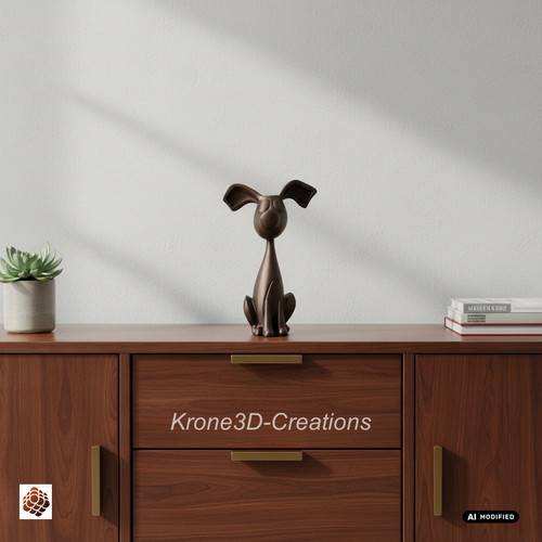 Hund figur deko moderner - –,