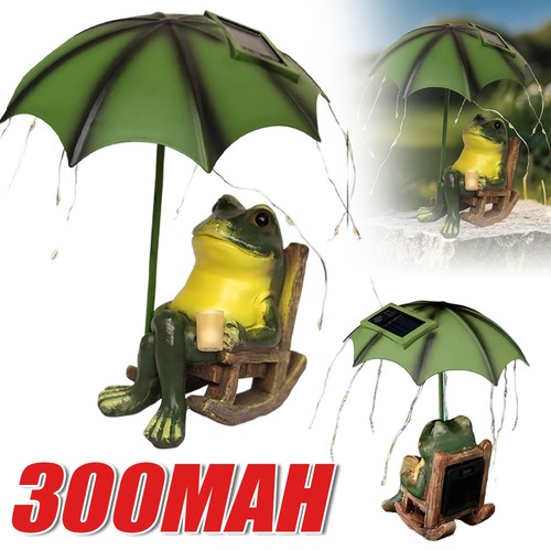 Solar frosch figuren garten - frosch,