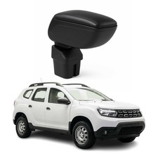 Mittelarmlehne Armlehne für Dacia Duster 2 2018-2024 mit adapter ABS Schwarz