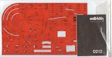 Märklin 0212 Gleisplan-Zeichenschablone 1:5 - Spur Z - OVP