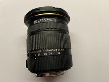 Sigma DC 17-50mm 1:2.8 EX HSM
