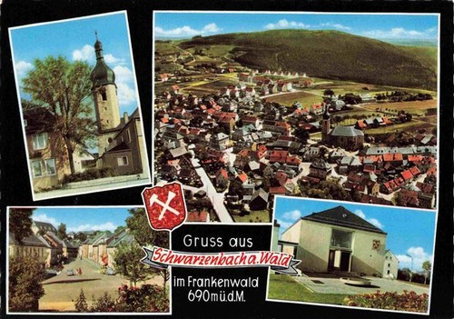 Schwarzenbach wald panorama - schwarzenbach, am